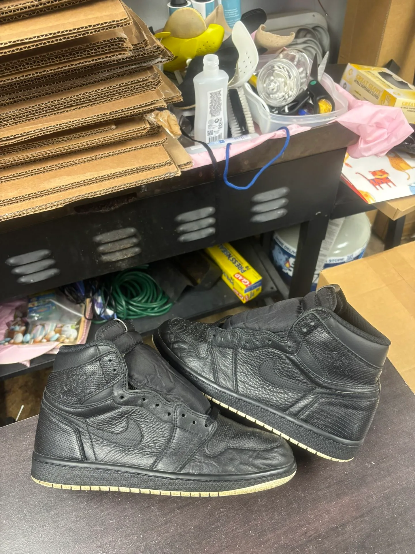 Air Jordan 1 Black Perforated thumbnail