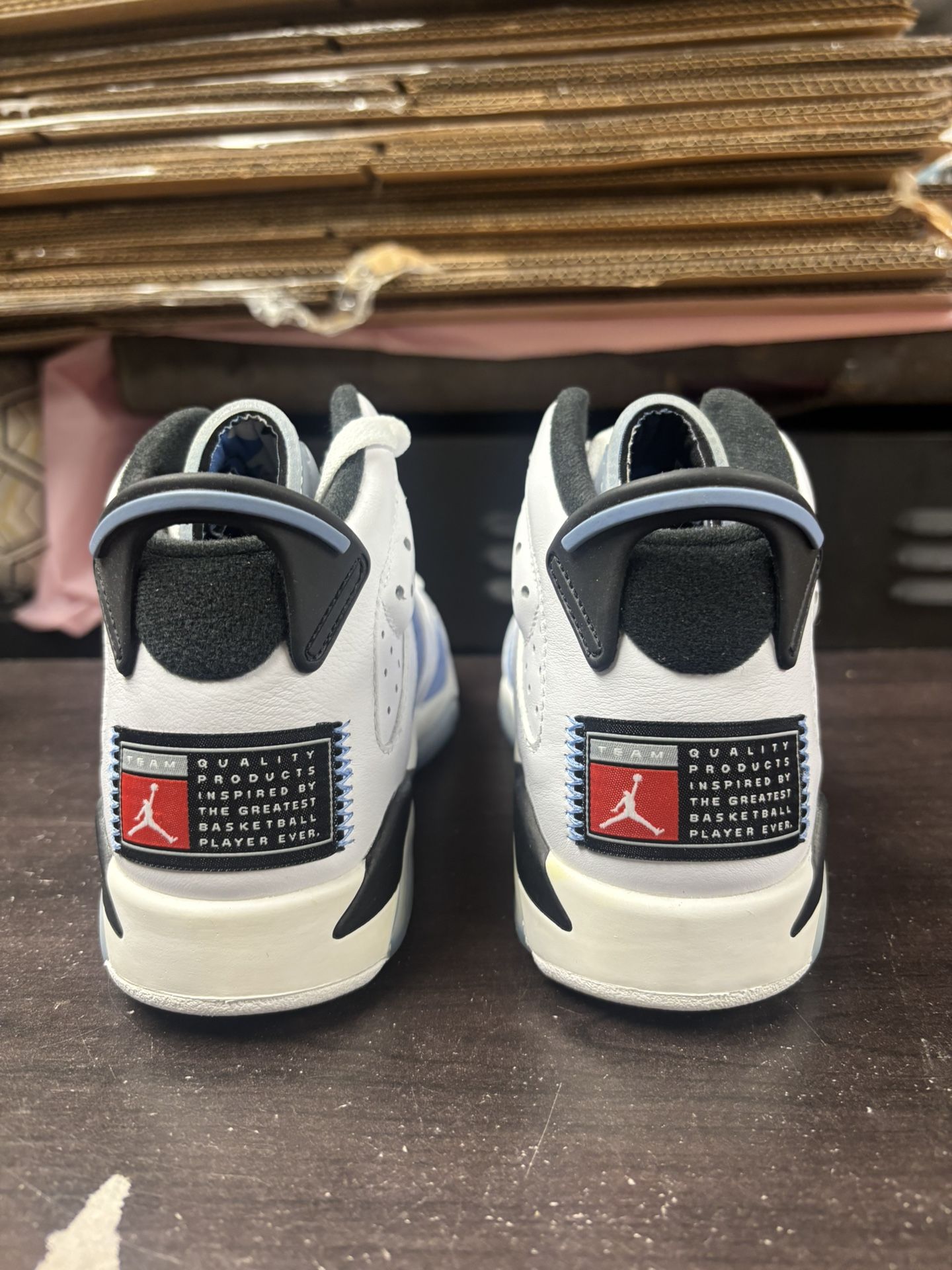Air Jordan 6 UNC GS - photo 4