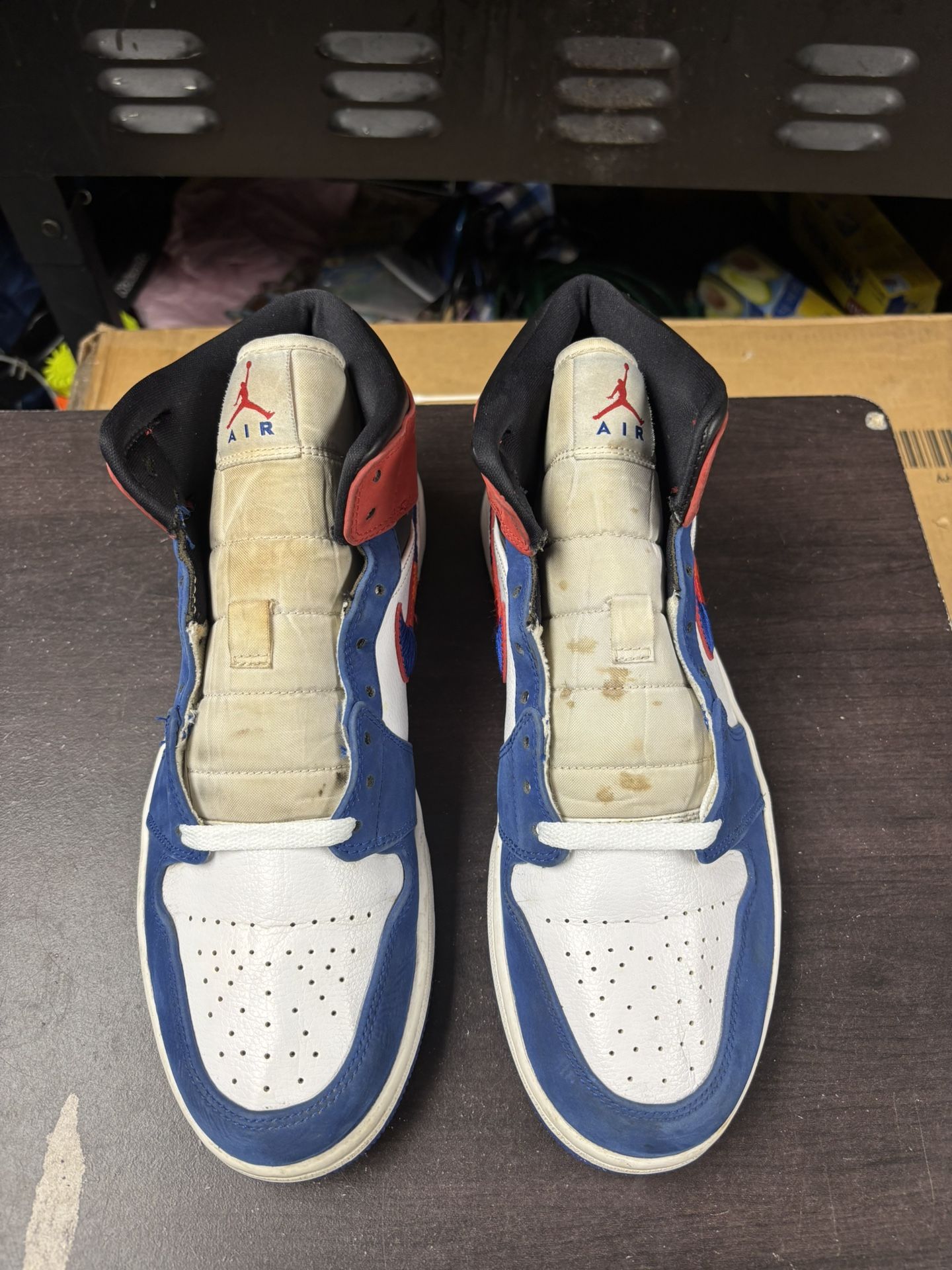 Air Jordan 1 Mid Multi Color Swoosh - photo 2