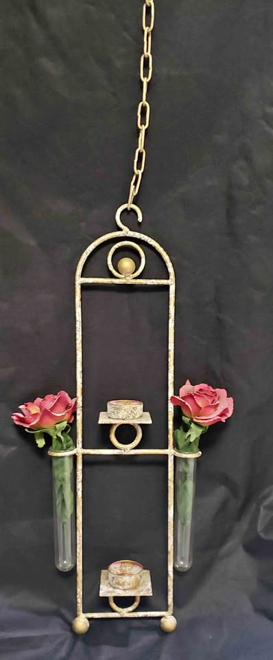 Gold Candle Holder