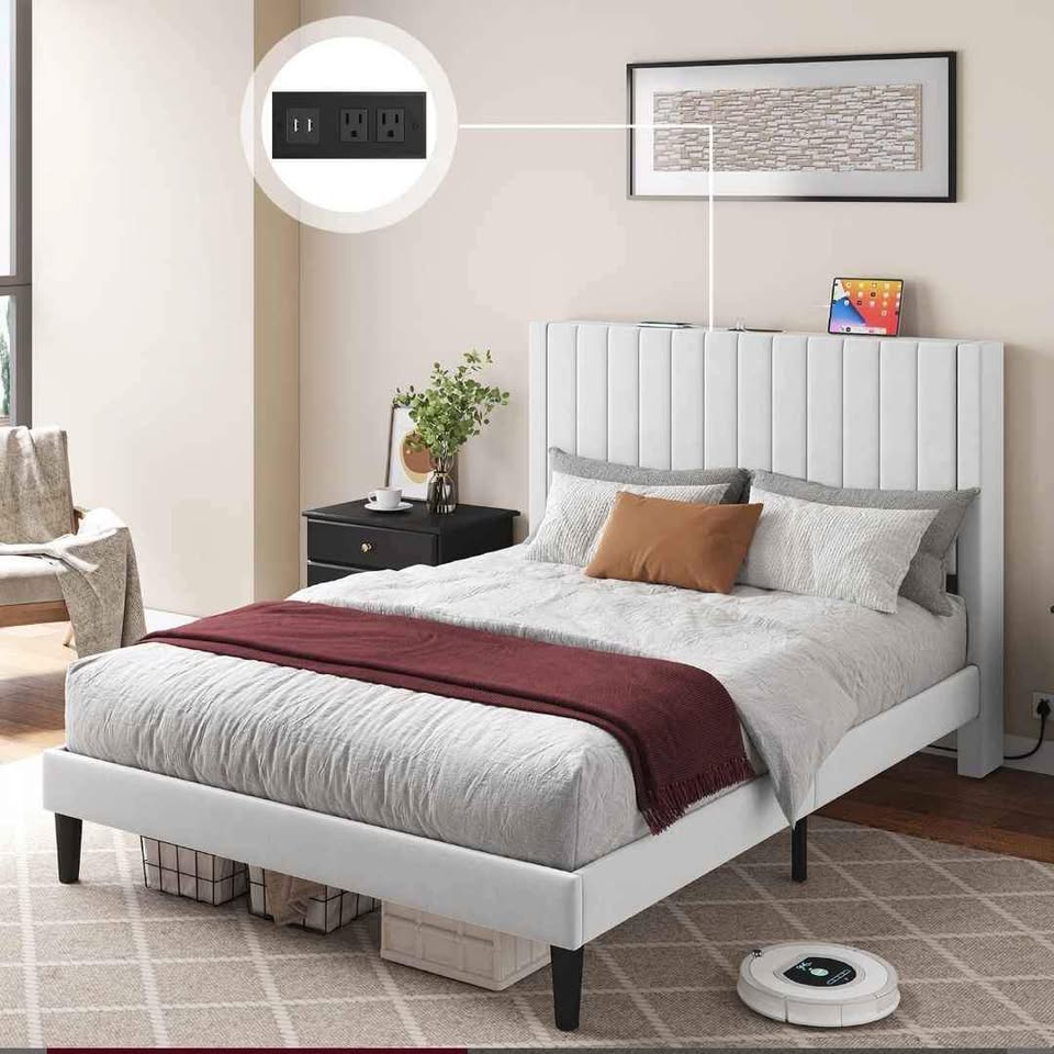 Alti 44.8" Bed Frame with Charging Station - photo 4