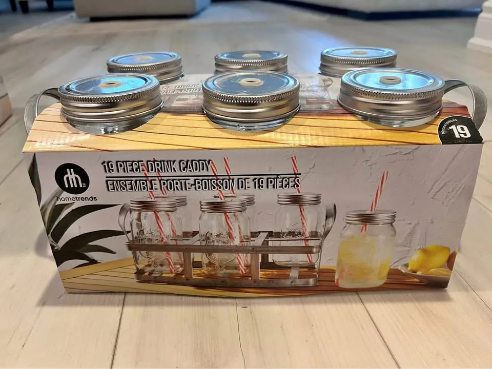 Hometrends 19 piece drink caddy thumbnail