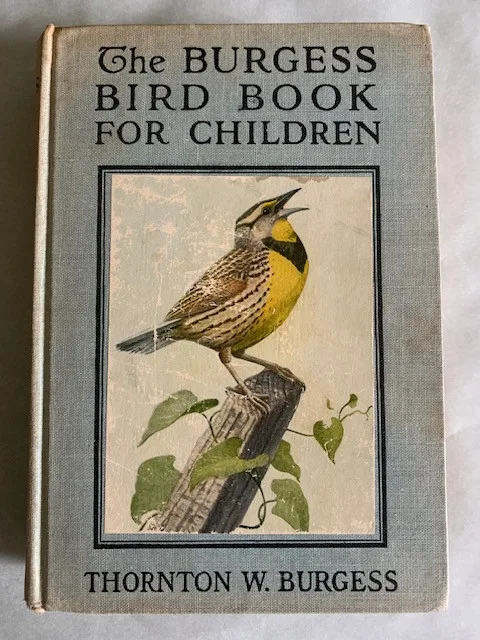 Antique Book-The Burgess Bird Book for Children-1919
