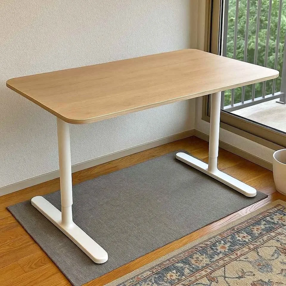 IKEA BEKANT Office Desk – Like New, Modern Oak Finish