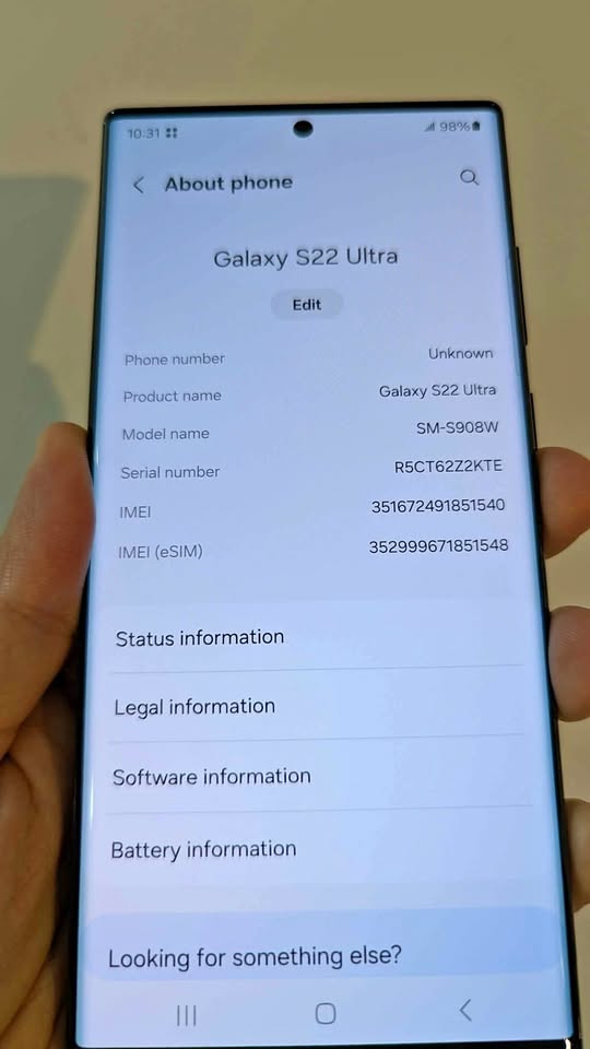 Samsung Galaxy S22 Ultra | 128GB 🥕