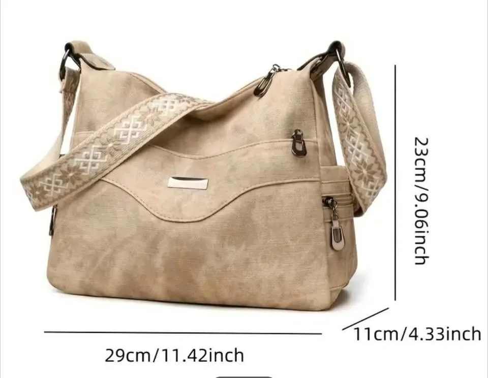 Brand new large capacity vintage bohemian women hand bag image indicator(3)