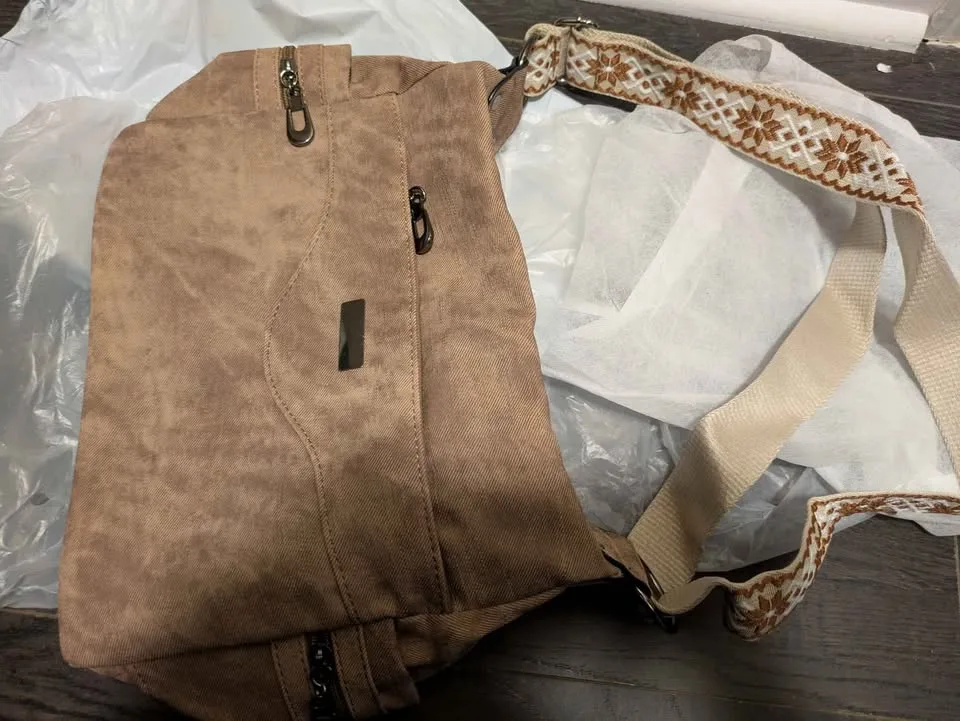 Brand new large capacity vintage bohemian women hand bag image indicator(6)