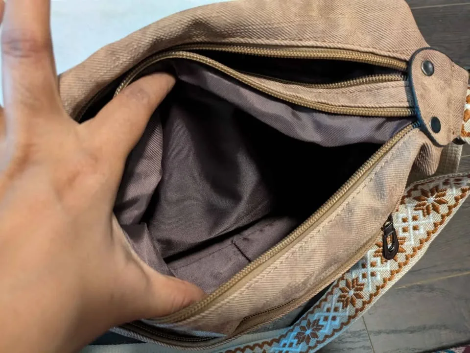 Brand new large capacity vintage bohemian women hand bag image indicator(10)