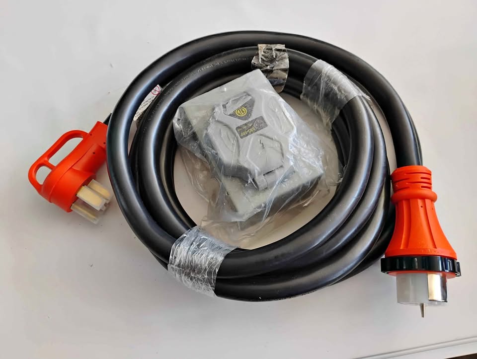 VEVOR 20FT Generator Power Cord 50A 125/250V 12000W – $150