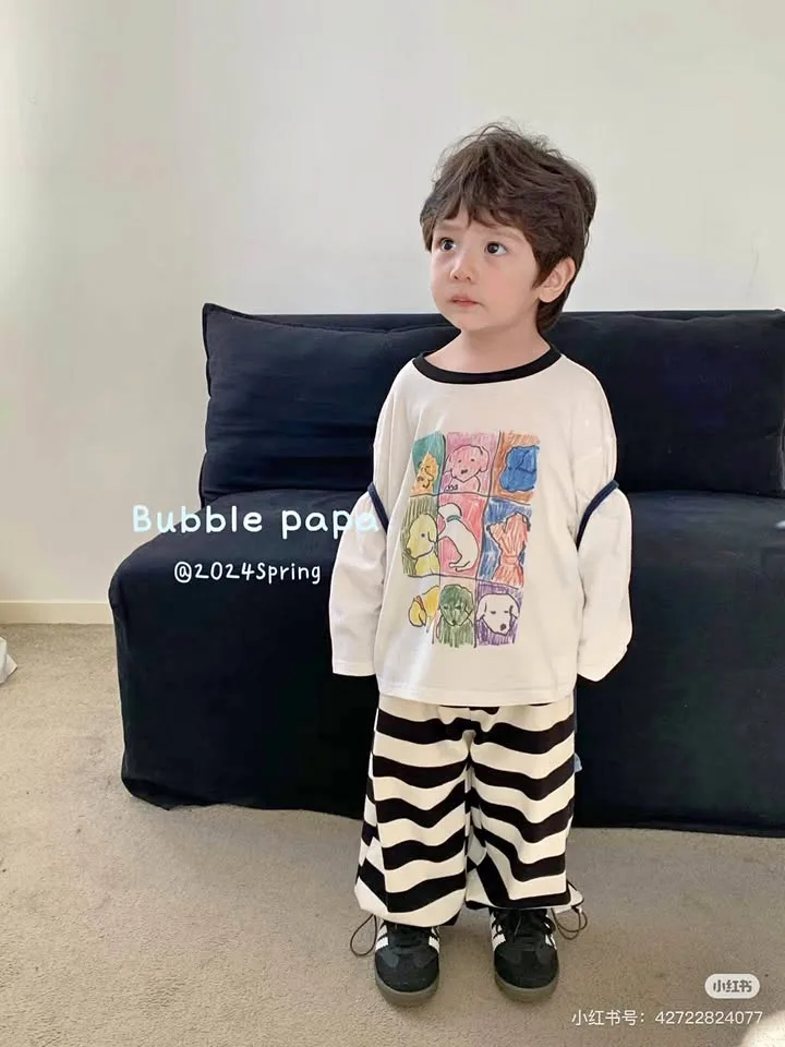 Kids’ cute long-sleeve T-shirt, thumbnail