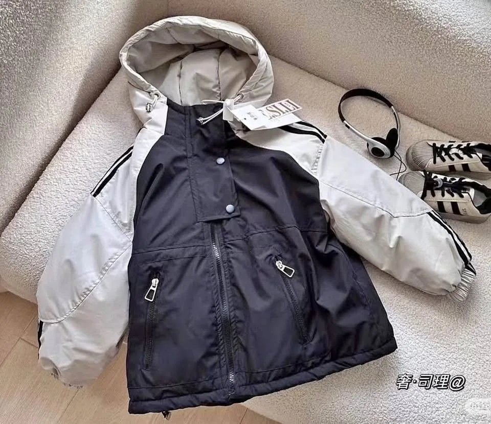 Kids’ lightweight cotton jacket thumbnail