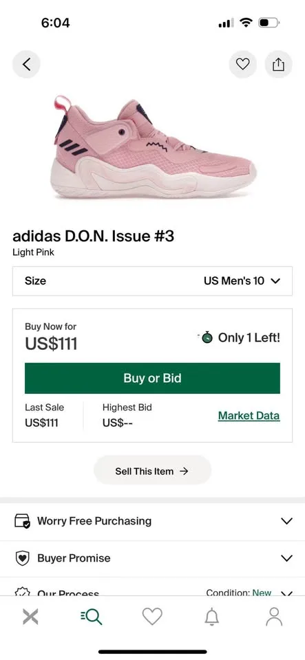 Don 3s Basketball Shoe size 11 image indicator(2)