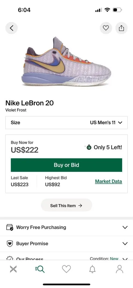 LeBron 20 basketball shoe size 11 image indicator(2)