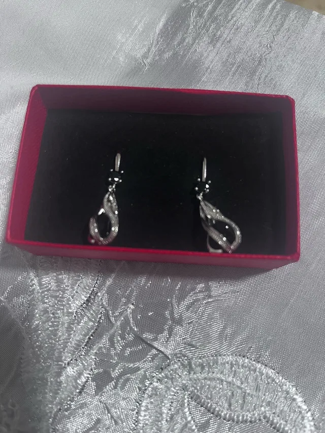 Dazzling Silver Plated Earrings thumbnail