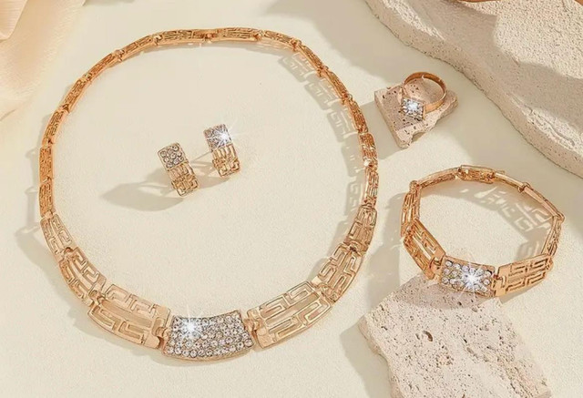 Jewellery Set Gold Plated - photo 4