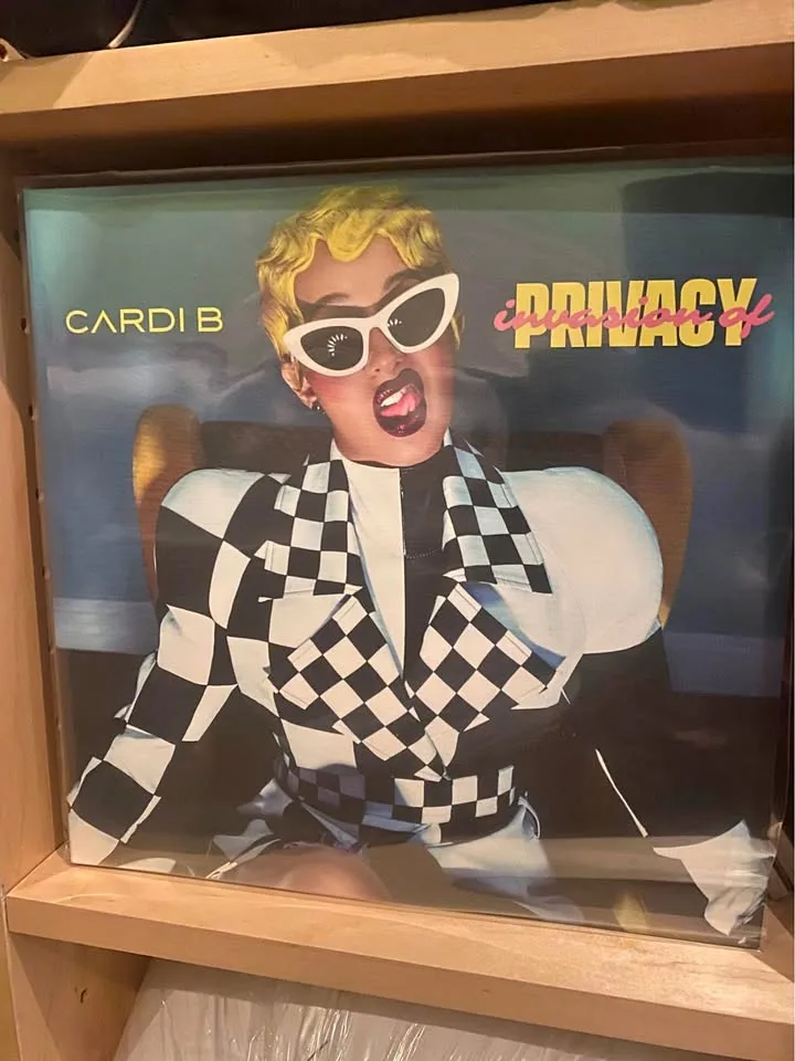 Cardi B Invasion of Privacy Vinyl Record 2LP thumbnail