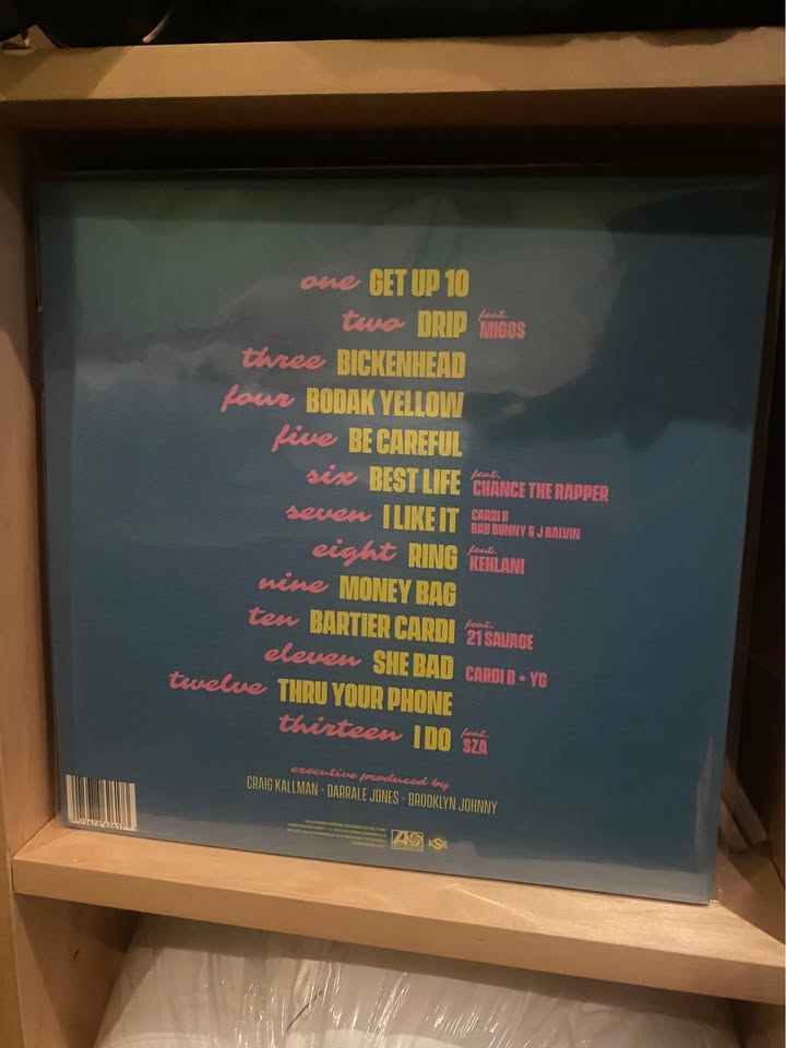 Cardi B Invasion of Privacy Vinyl Record 2LP - photo 2
