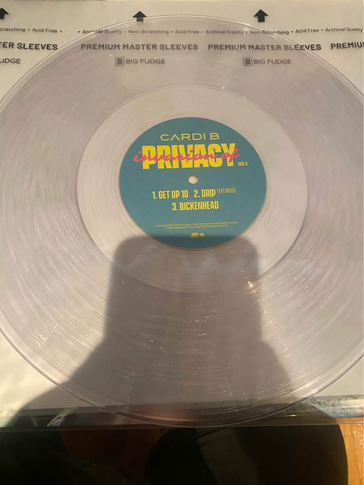 Cardi B Invasion of Privacy Vinyl Record 2LP - photo 3