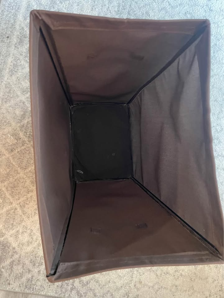 Brown Laundry Hamper - photo 3