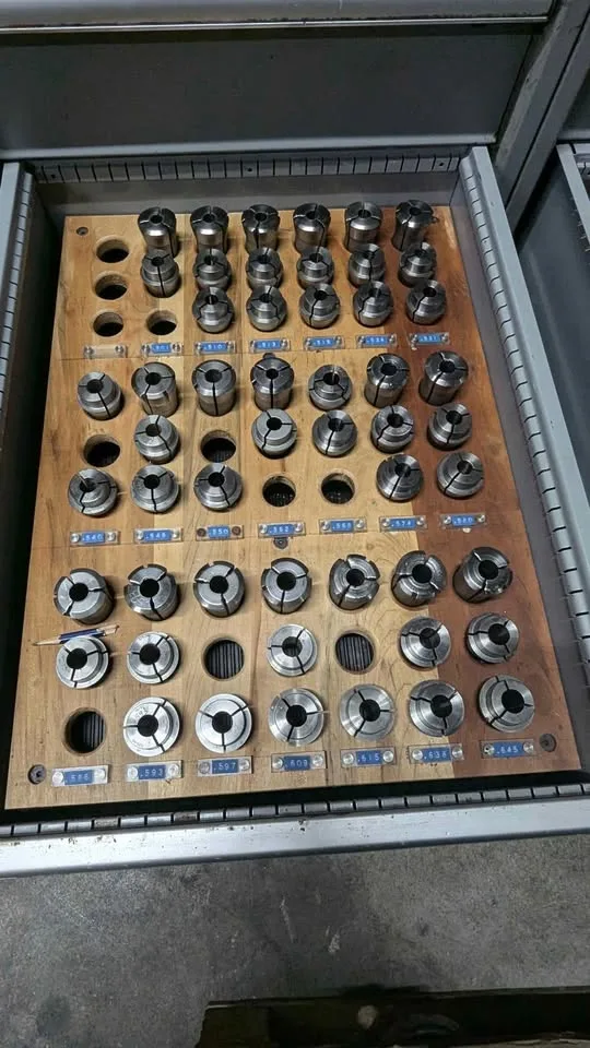 collets, 194 pcs, Hardinge in Tool cabinet image indicator(6)