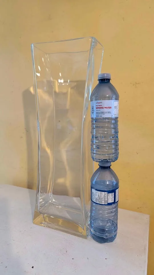 Tall glass vase, Scarborough image indicator(5)