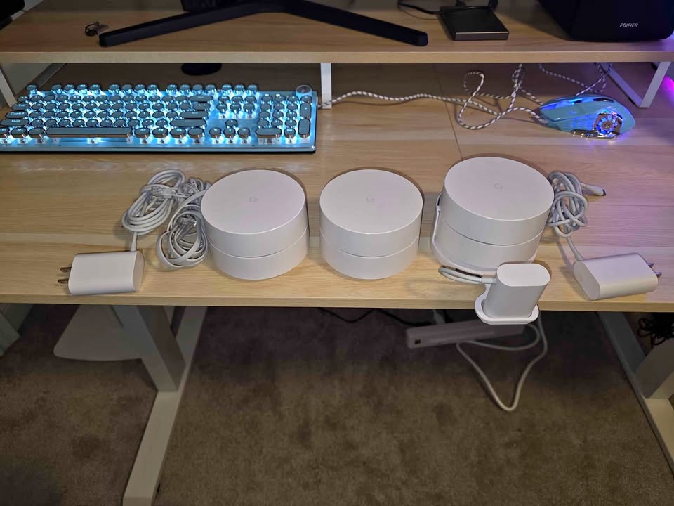 Google Mesh full home wifi system