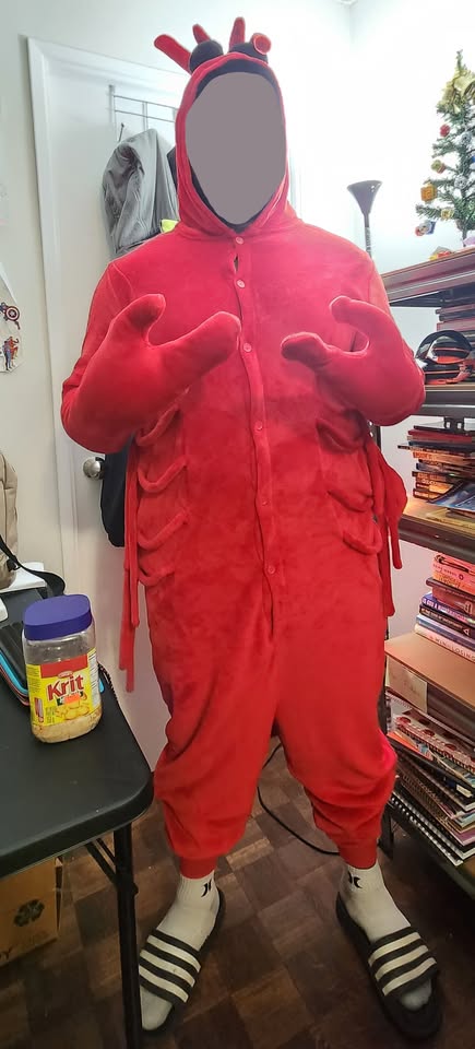 Adult Red Lobster Costume - photo 2
