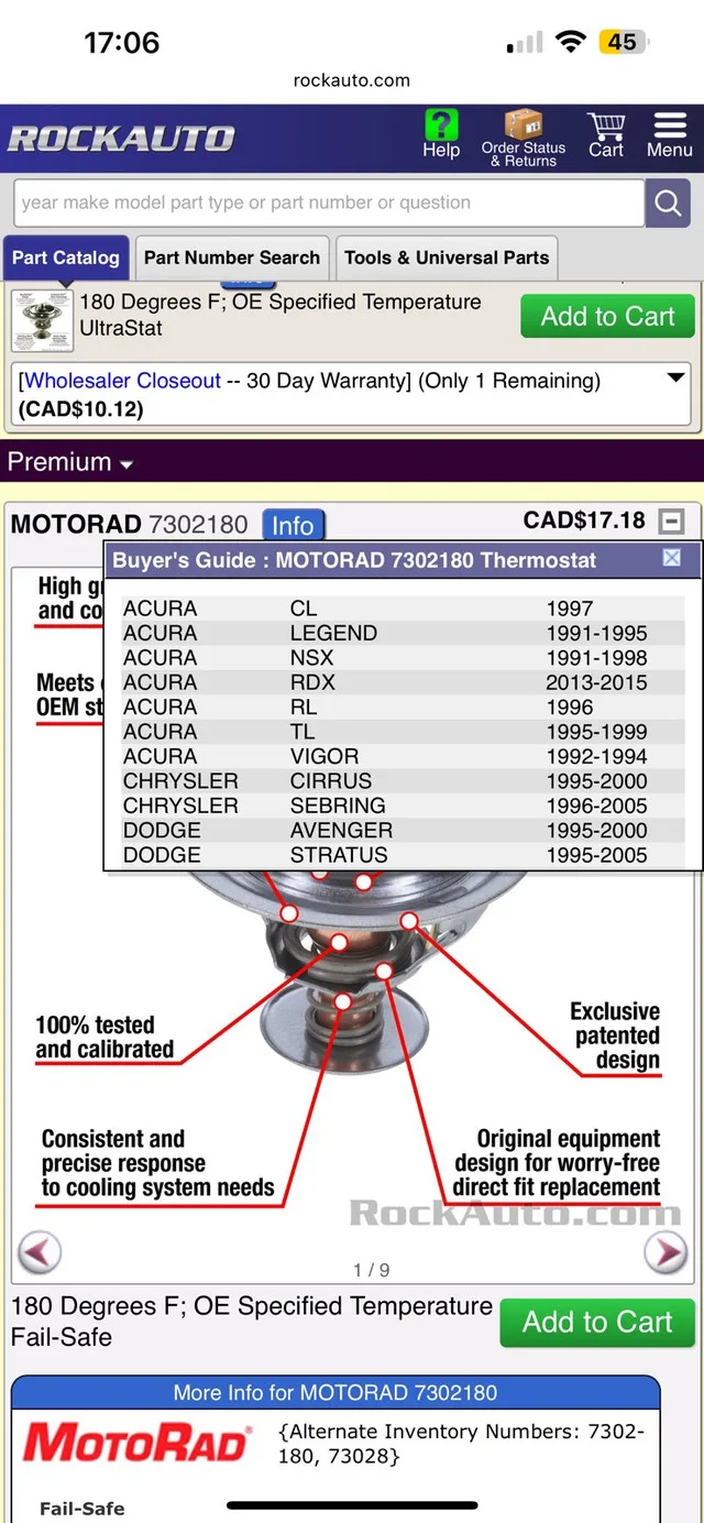 Honda/ Acura parts - $20 image indicator(7)