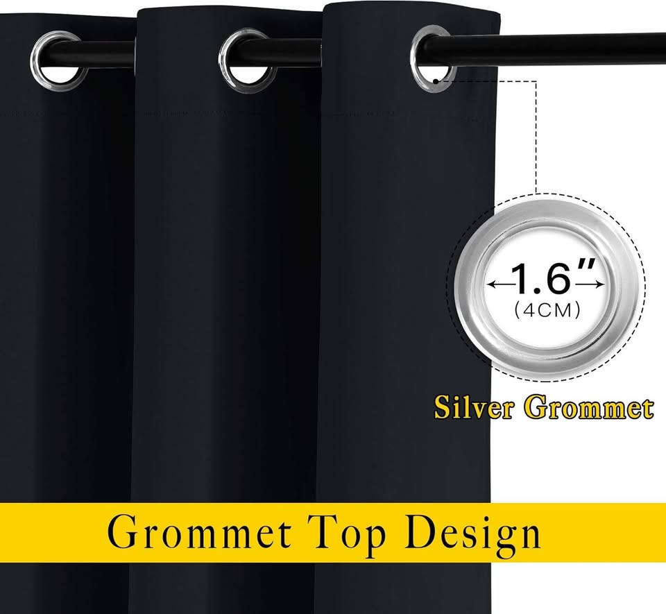 Blackout Curtains - 66 x 54 inches - photo 2