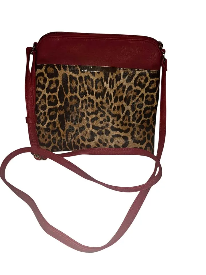 Red cheetah purse/ bag ( gift ideas 💡