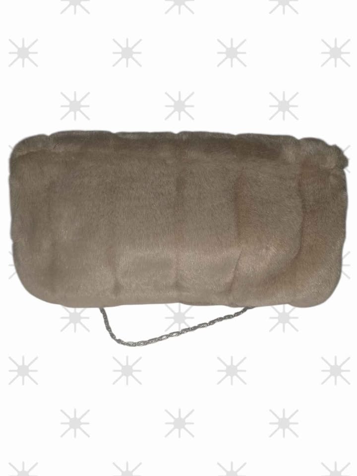 faux fur small handbag purse clutch ( gift ideas 💡 - photo 2