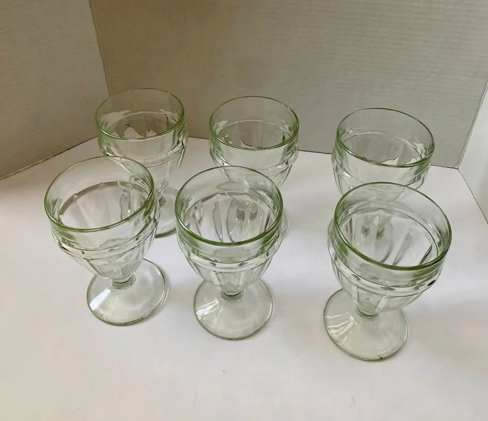 Glassware, 6 glasses, dinnerware, cocktail party glasses image indicator(5)