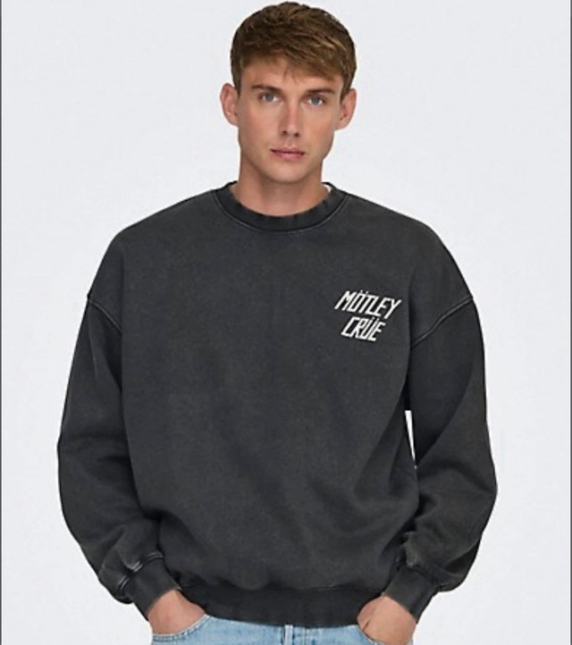 Motley Crue Girls Girls Girls Crewneck Sweatshirt Large - photo 2