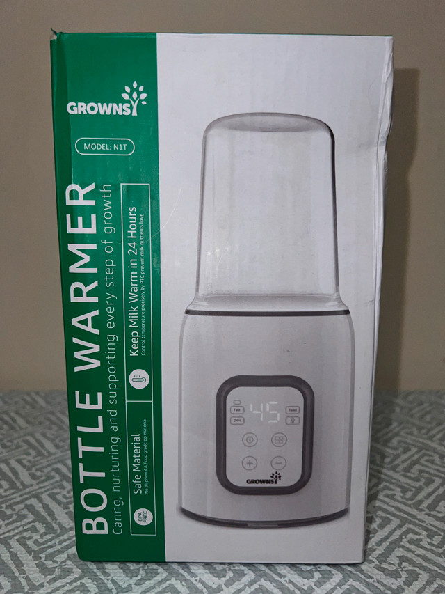 GROWNSY 8-in-1 Fast Baby Bottle Warmer