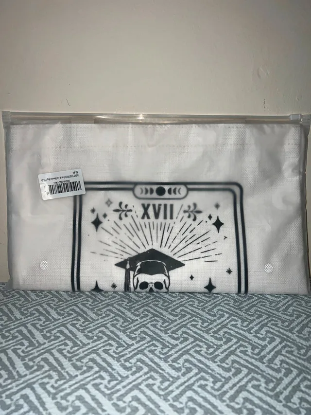 Skeleton Gothic Canvas Tote - The Ph.D Spooky image indicator(4)