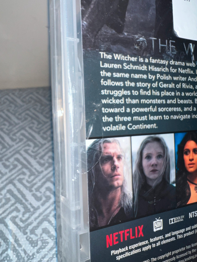 The Witcher: The Complete season 1-3 (DVD, 2024, 9-Disc Set) - photo 4