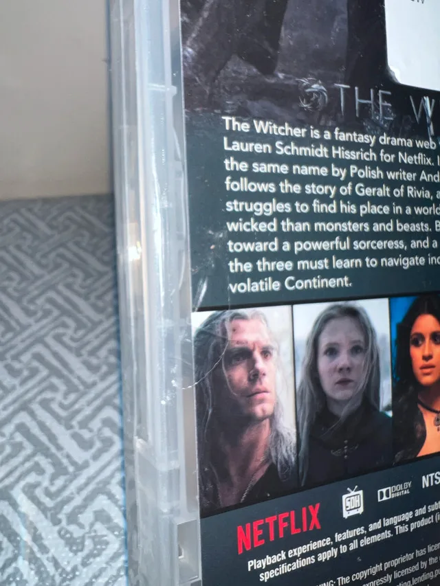 The Witcher: The Complete season 1-3 (DVD, 2024, 9-Disc Set) image indicator(4)