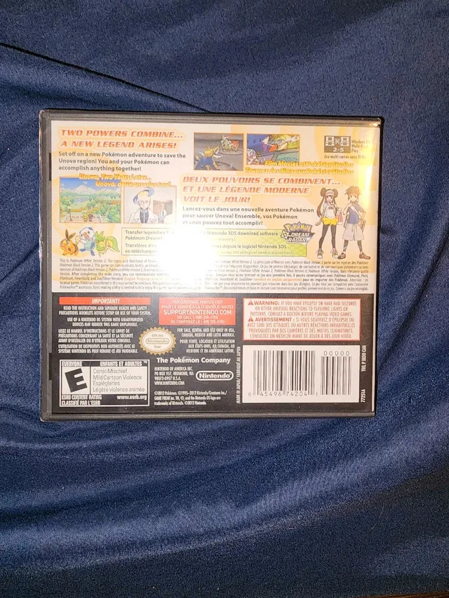 Pokemon White 2 DS Sealed image indicator(3)