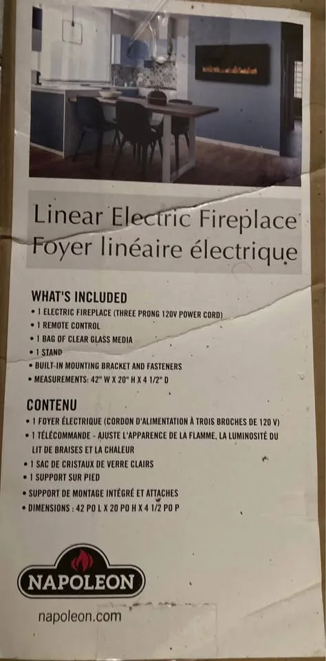 Napoleon Linear Electric Fireplace image indicator(5)