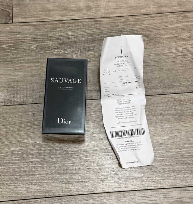 Dior Sauvage for men Eau de Parfum 100mL SEALED - photo 5