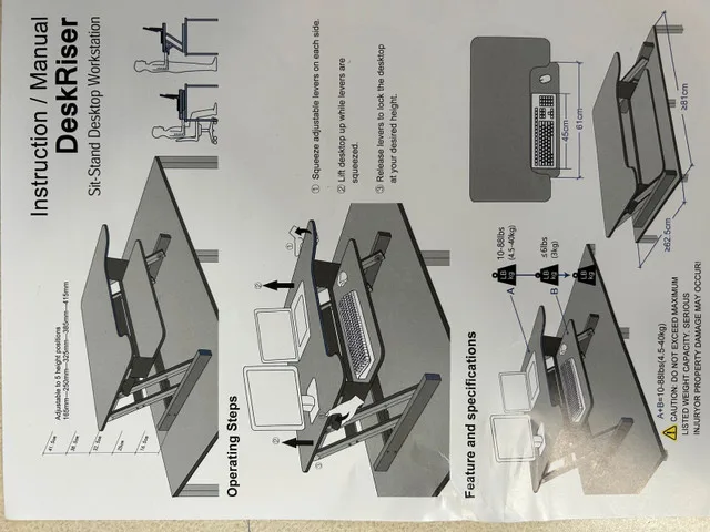 Ergonom Adjustable Stand image indicator(4)
