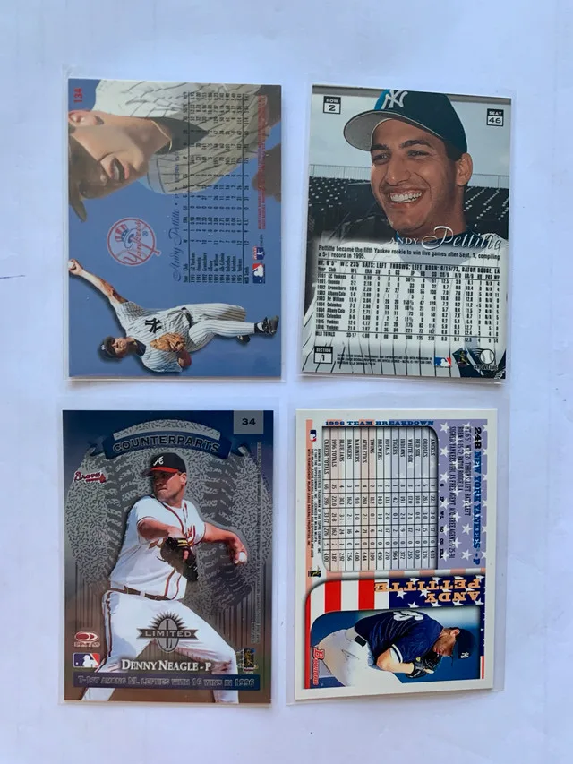 12 Andy Pettitte Cards MLB image indicator(4)