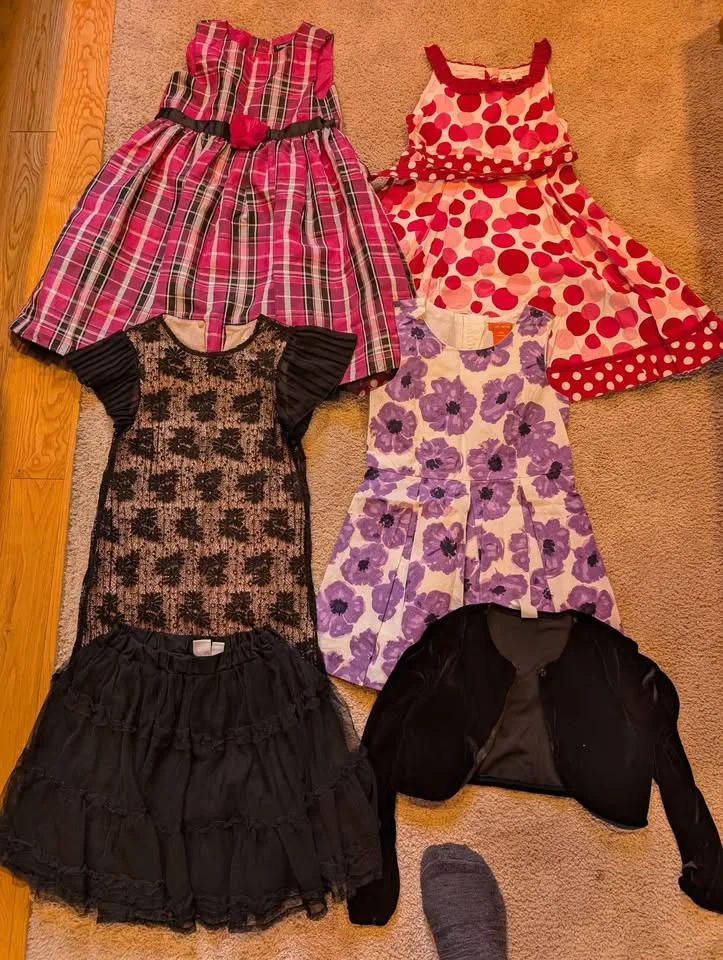 Girls size 6 / 7 clothing lot image indicator(7)