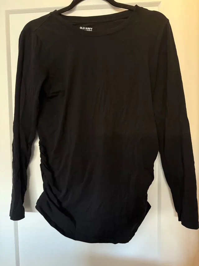Maternity long sleeve shirts old navy image indicator(3)