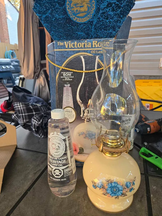 Victoria Rose Oil Lamp image indicator(3)