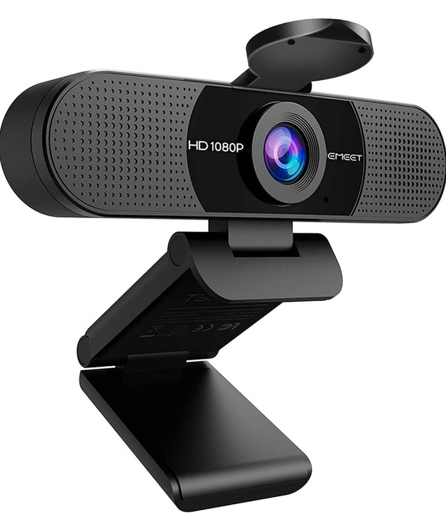 EMEET 1080P Webcam with Microphone, C960 Web Camera