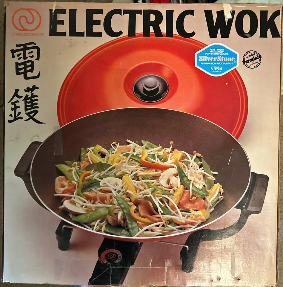 Vintage- new in box electric wok thumbnail