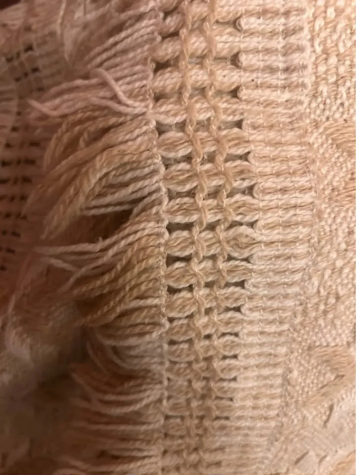 Vintage Portuguese Woven Throw / Bedspread image indicator(2)