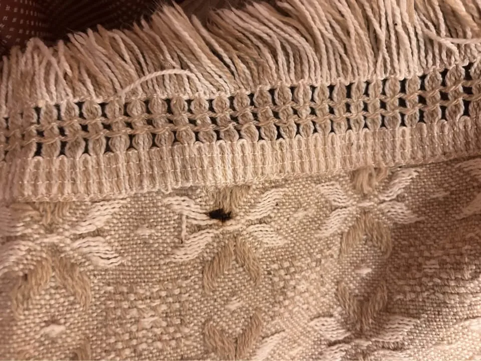 Vintage Portuguese Woven Throw / Bedspread image indicator(6)