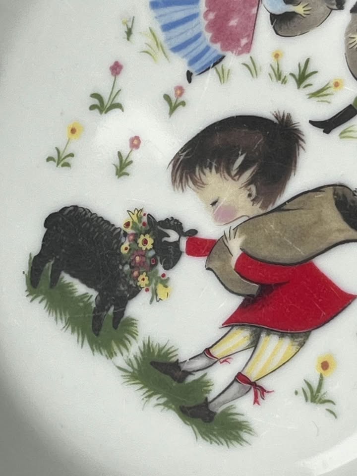 Unique pars china fantasy bowl - mint condition - photo 4